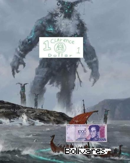 El clarence dollar - meme