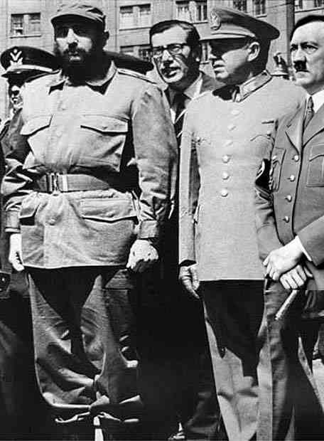 El Comandante, Pinocho y el Führer, 3 grandes héroes reunidos en un solo lugar :mememan: