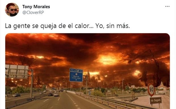 Murcia y sus olas de calor - meme