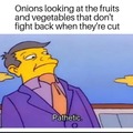 Onions fight back