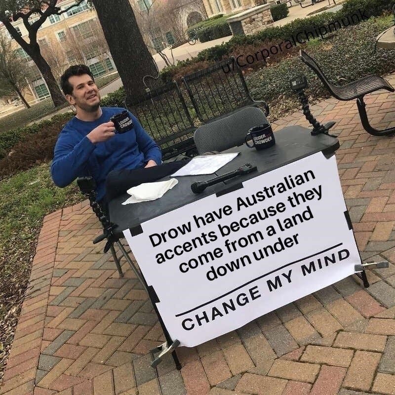 Do you come from a land down under - meme