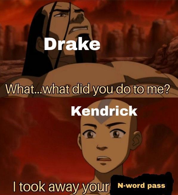 Kendrick Lamar vs Drake meme