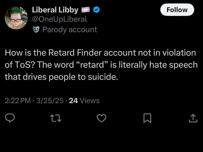 found a retard - meme