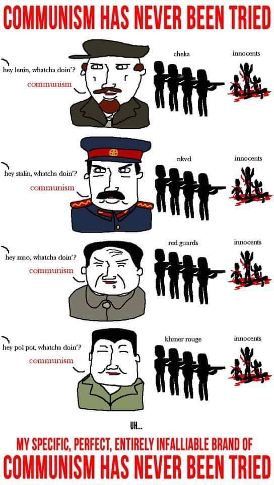 I know communism  is dead - meme