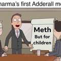 Big Pharma's first adderall meeting