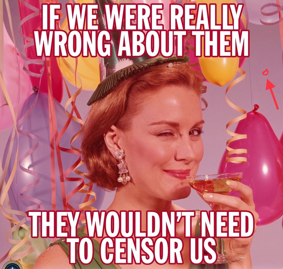 Big Tech Censorship - meme