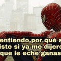 spiderman triste