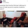 Wholesome Ron Perlman