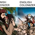 Spanish vs English tactics