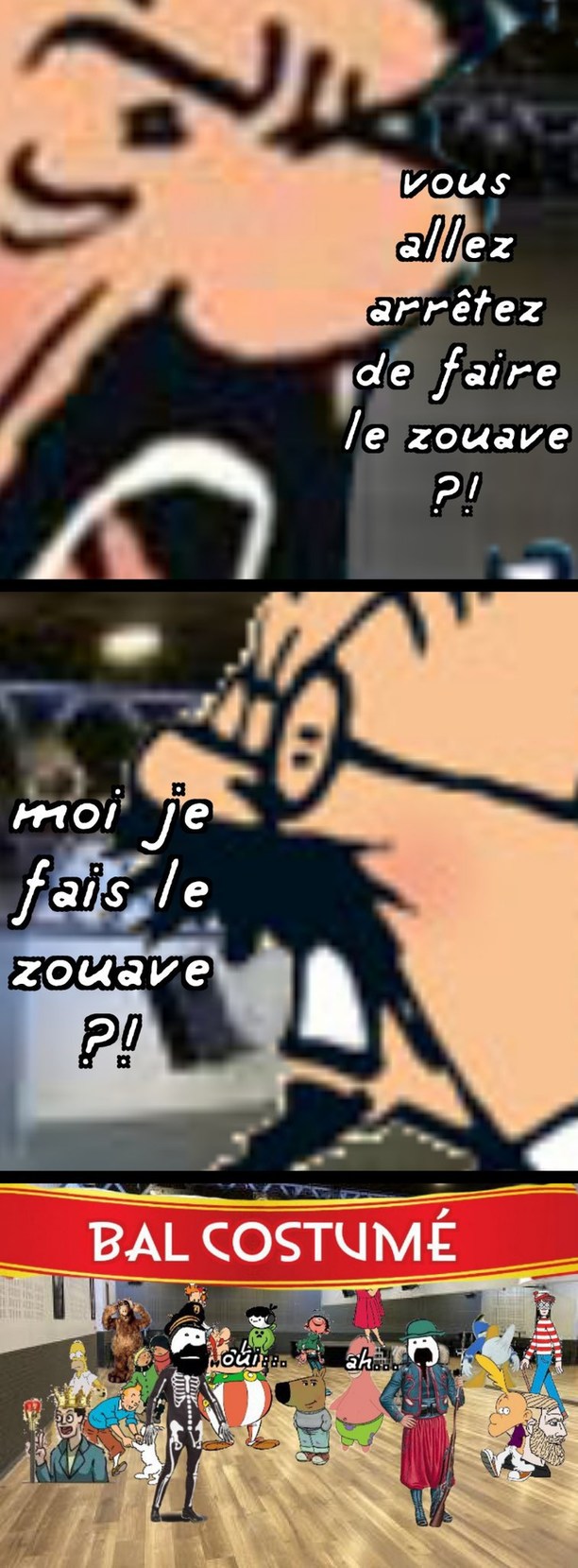 Tiens un memedroidiens s'est inflitré au bal