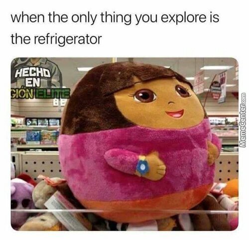 The only thing you explore - meme