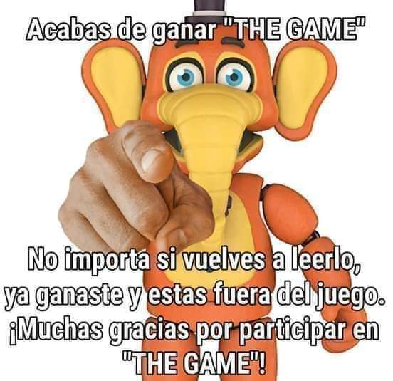 THE GAME - meme