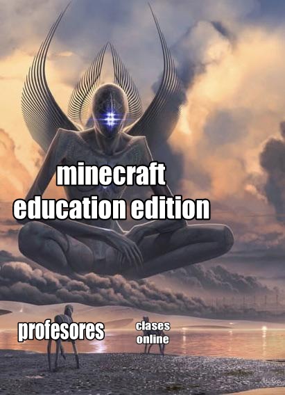 Minecraft education edition - meme