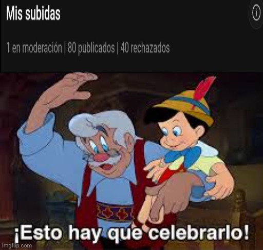 40 rechazados qué bien :allthethings: - meme