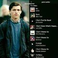Peter Parker's Spotify list