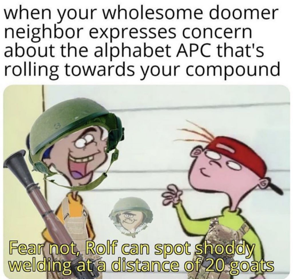 dongs in an alphabet - meme