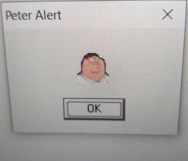 Peter alert - meme