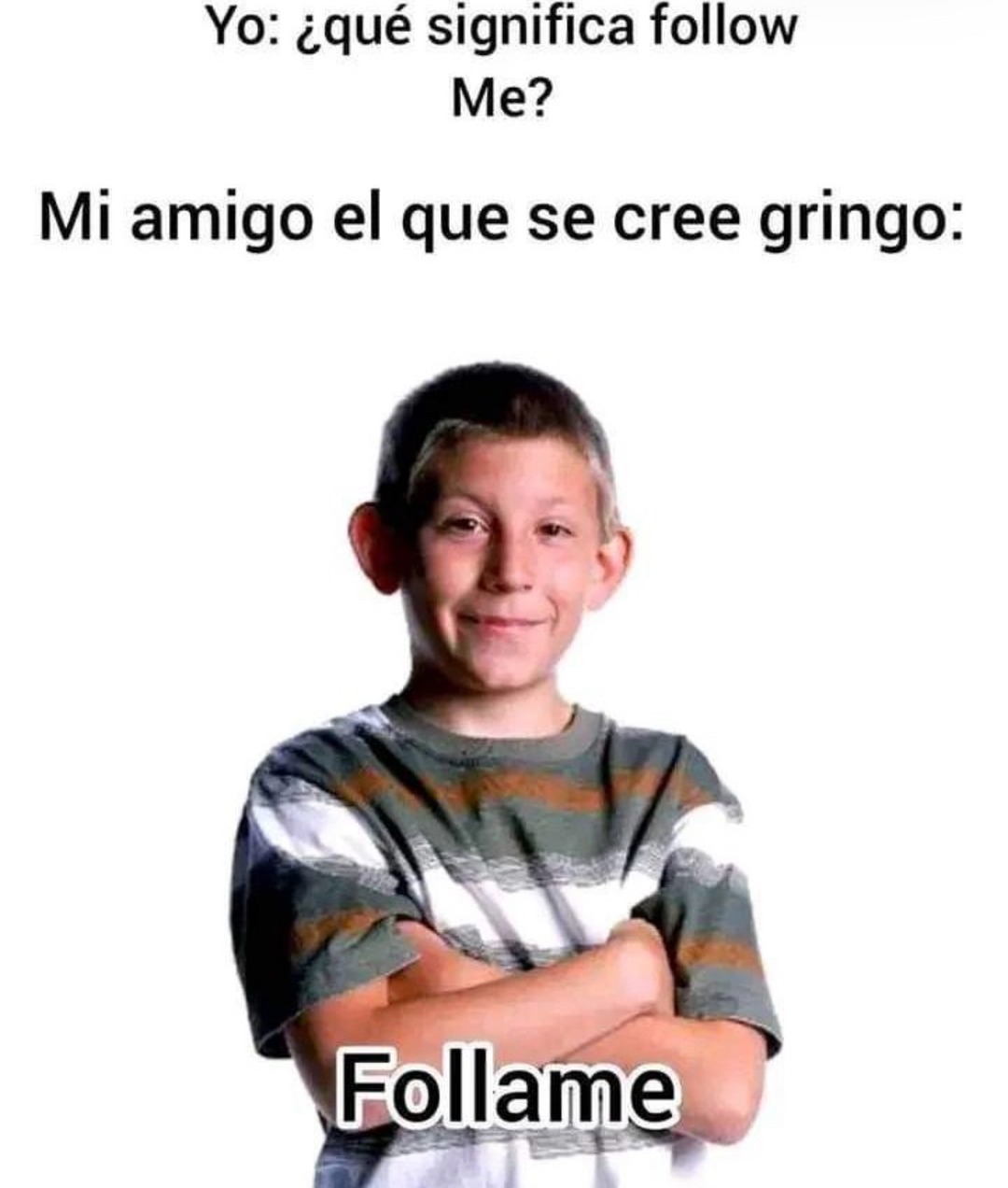 Con razón reprobé inglés xd - meme