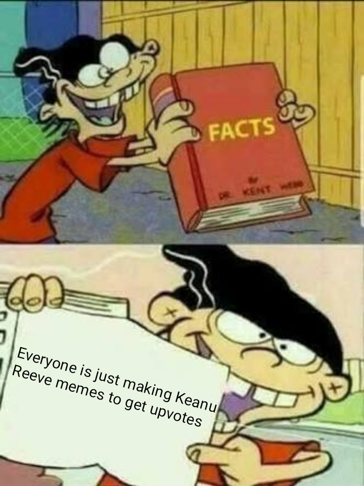 Overusing Keanu - meme