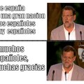 Rajoy y los españoles