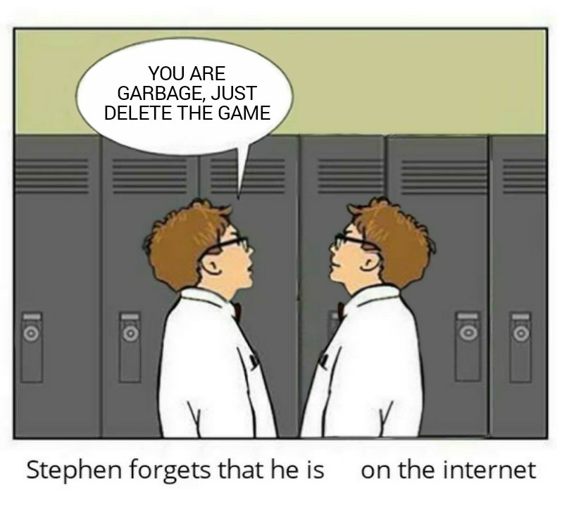 Stephen Forgets - meme