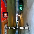 Calle tipica de chile