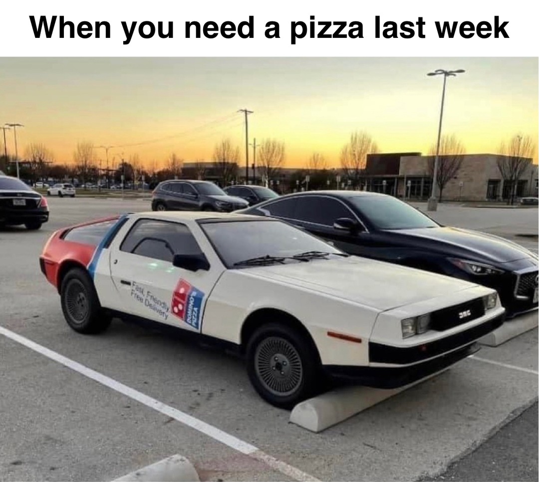 Pizza Delivery - meme