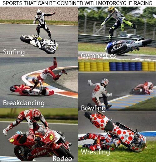 Motorcycle Racing - meme