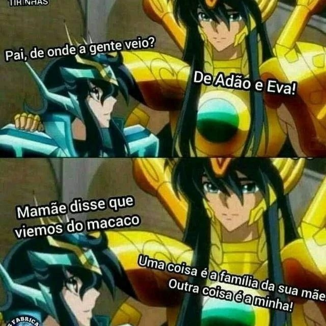 Shiryu de Dragão - meme
