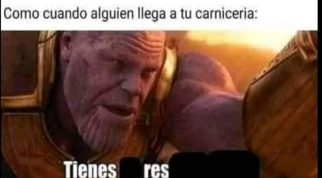 Tiene res - meme