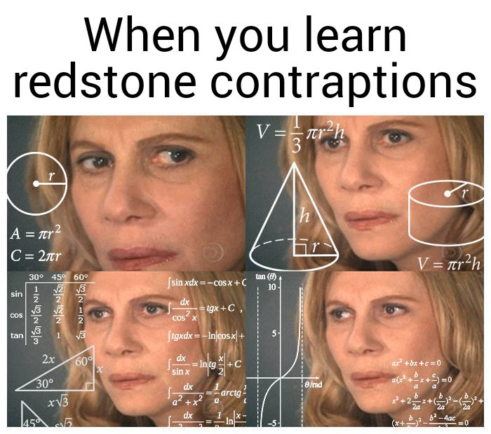 Redstone - meme