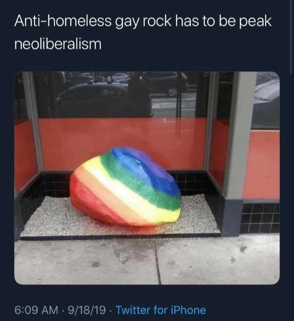 Gay rock - meme
