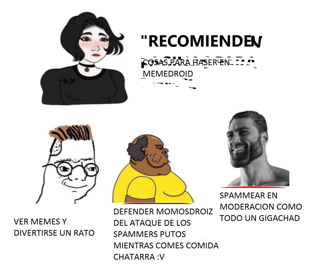 Usuarionoidentifico es un GIGACHAD - meme