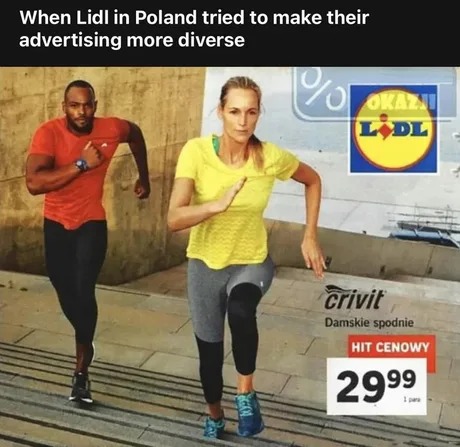 Lidl in Poland - meme