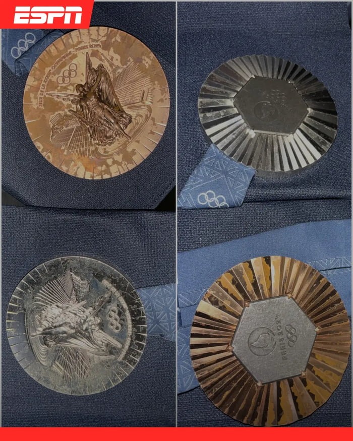 Silver and gold medals are also looking terrible after 2 weeks... - meme