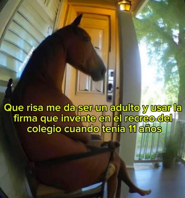 Firmas de adultos - meme