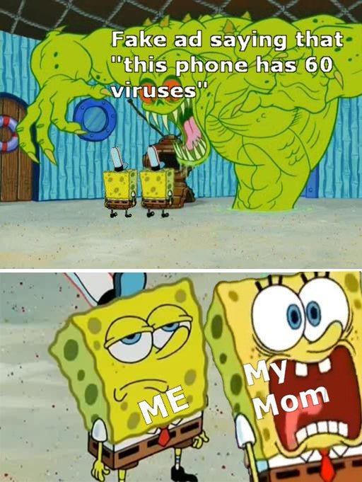 Vous avez 55,9 virus - meme