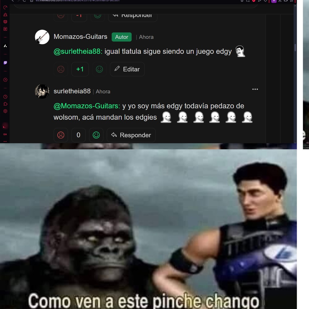 edgys siendo edgys - meme