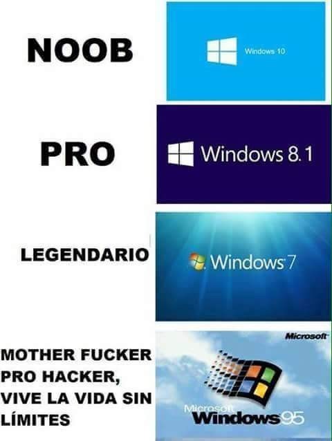 Windows 7 - meme