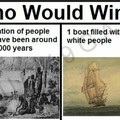 No one has ever beaten white people