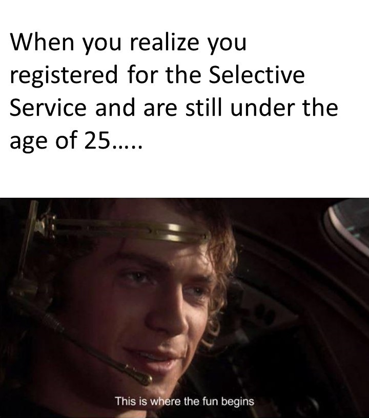 Skywalker Selective Service - meme
