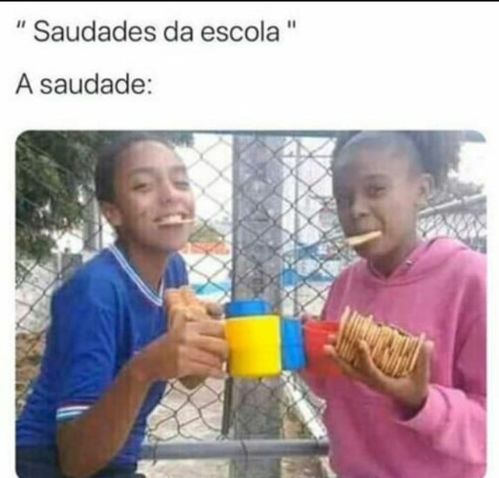 SAUDADE DA ESCOLA - MEMES EM IMAGENS #23 