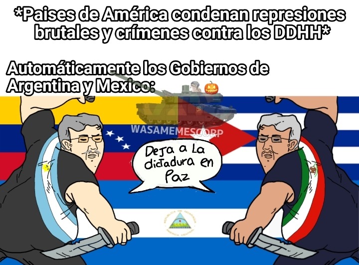 Incluso López Obrador es abierto aliado de Maduro - meme