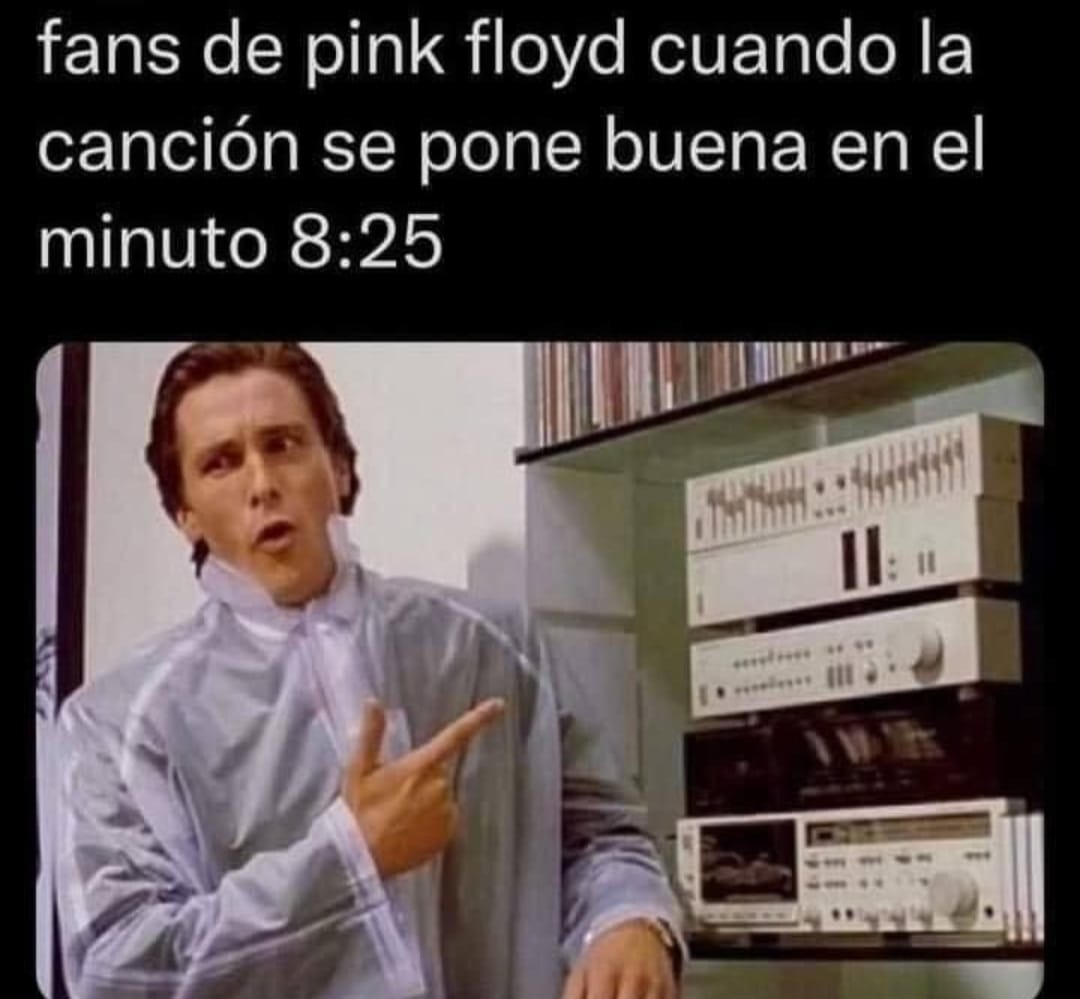 Fans de Pink Floyd - meme