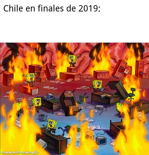 contexto:en finales de 2019 hubo protestas violentas en chile - meme