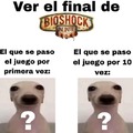Viendo el final de Bioshock