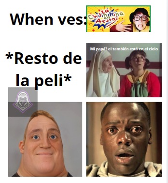 Esa escena me sacó una lágrima  - meme