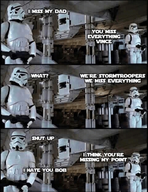 Bob le stormtrooper - meme