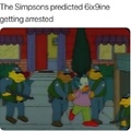 “Simpson previram 6ix9ine sendo preso”