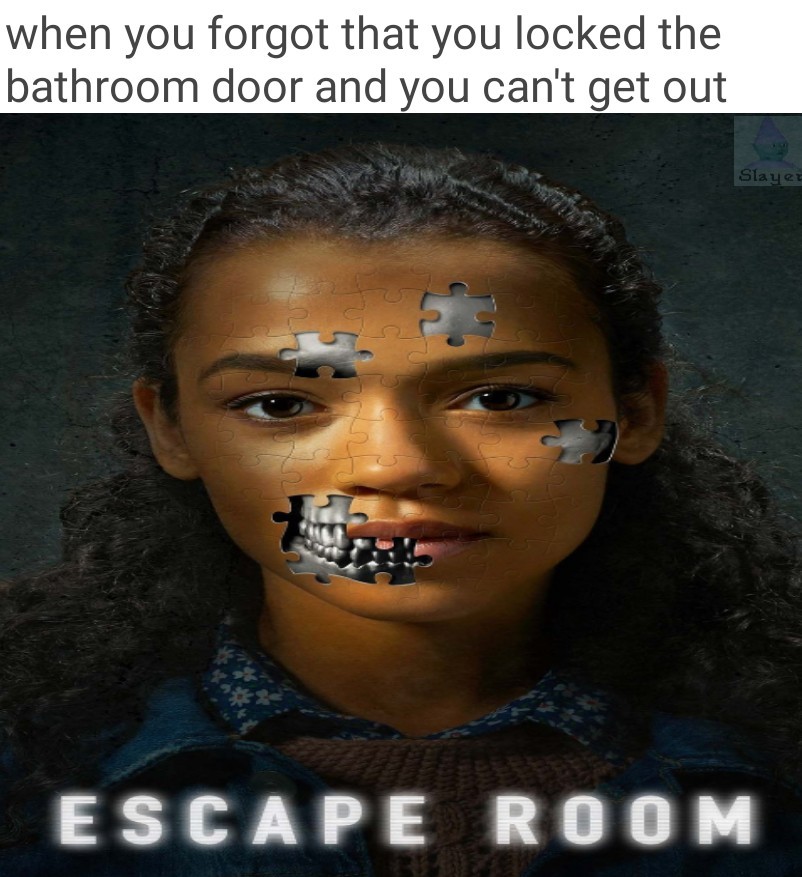 Escape room - meme